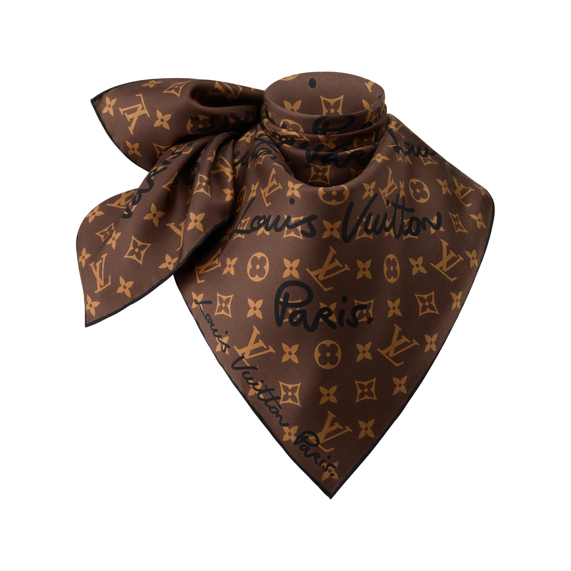 LV Script Square 70 S00 - Women - Accessories | LOUIS VUITTON ®